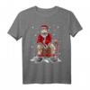 Weihnachtsmann kackt in Kamin - Lustiges Weihnachts T-Shirt für Humor und Spaß in der Weihnachtszeit