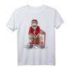 Weihnachtsmann kackt in Kamin - Lustiges Weihnachts T-Shirt für Humor und Spaß in der Weihnachtszeit