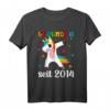 Legendär seit 2014 Mädchen Einhorn | Geburtstags T-Shirt für Kinder, Mädchen & 2014 Geborene