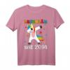 Legendär seit 2014 Mädchen Einhorn | Geburtstags T-Shirt für Kinder, Mädchen & 2014 Geborene