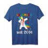 Legendär seit 2014 Mädchen Einhorn | Geburtstags T-Shirt für Kinder, Mädchen & 2014 Geborene