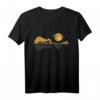 Gitarre Natur See Schatten Design Gitarrist T-Shirt  Perfektes Geschenk für Musiker, Festivals & Konzerte