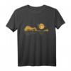 Gitarre Natur See Schatten Design Gitarrist T-Shirt  Perfektes Geschenk für Musiker, Festivals & Konzerte