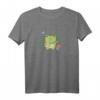 Kawaii Cottagecore Frosch, Schmetterling und Pilz T-Shirt - Niedliches Naturmotiv für Tier- und Ästhetik-Liebhaber
