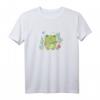 Kawaii Cottagecore Frosch, Schmetterling und Pilz T-Shirt - Niedliches Naturmotiv für Tier- und Ästhetik-Liebhaber