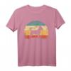 Retro Sunset Zwergpinscher & Rehpinscher T-Shirt - Grunge Hunde Motiv für Hundeliebhaber & Züchter