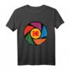 KODAK Blende Design T-Shirt - Buntes Fotografie Style mit echtem KODAK-Styling