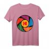 KODAK Blende Design T-Shirt - Buntes Fotografie Style mit echtem KODAK-Styling