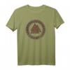 Wikinger Mythologie T-Shirt mit Odin's Valknut, Vegvisir & Runen  Nordische Symbole für Wikinger-Fans & Mythologie-Enthusiasten