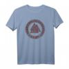 Wikinger Mythologie T-Shirt mit Odin's Valknut, Vegvisir & Runen  Nordische Symbole für Wikinger-Fans & Mythologie-Enthusiasten