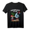 Kinder Geburtstag PIRAT Jungen - Achtung Ich bin 6 Jahre Piraten Party T-Shirt als lustiges Geburtstagsgeschenk