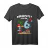 Kinder Geburtstag PIRAT Jungen - Achtung Ich bin 6 Jahre Piraten Party T-Shirt als lustiges Geburtstagsgeschenk