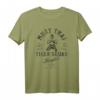 Muay Thai T-Shirt mit Tiger Motiv - Retro Vintage Design für Thaiboxer & Muay Thai Fans