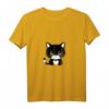 Niedliches Comic Katzen T-Shirt für Kinder und Katzenliebhaber  Lustiges Tierdesign, kawaii, Anime & Vintage Stil