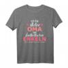 Stolze Oma von fantastischen Enkeln T-Shirt  Perfektes Geschenk zum Muttertag für Großmütter, Enkelkinder & Familien