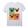 Retro Mops Mit Sonnenbrille Lustiges Hundeliebhaber Geschenk T-Shirt  Perfekt für Mops Mama, Papa & Hundeliebhaber