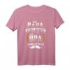 Als Papa geliebt als Opa vergöttert - Großvater T-Shirt als emotionales Geschenk zum Geburtstag oder Weihnachten für stolze Opas