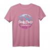 Santa Cruz California Vintage Retro T-Shirt - Surfer & Paddler Geschenk im 80er Stil mit Strand & Sonnenuntergang Motiv