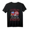 Kinder Aus Dem Weg Bin Im Einsatz - Feuerwehr T-Shirt für Jungen mit lustigem Einsatzmotto, klassisch geschnitten