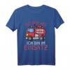 Kinder Aus Dem Weg Bin Im Einsatz - Feuerwehr T-Shirt für Jungen mit lustigem Einsatzmotto, klassisch geschnitten