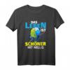 Das Leben ist schöner mit Wellis - Buntes Wellensittich T-Shirt für Vogelbesitzer, Tierliebhaber & Geschenkideen für alle Vogel-Fans