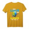 Das Leben ist schöner mit Wellis - Buntes Wellensittich T-Shirt für Vogelbesitzer, Tierliebhaber & Geschenkideen für alle Vogel-Fans