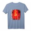 Aesthetic Modern Style Japan Streets T-Shirt mit Powerful Lights & Schriftzeichen  Perfekt für Japan-Fans & Städtereisen
