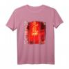 Aesthetic Modern Style Japan Streets T-Shirt mit Powerful Lights & Schriftzeichen  Perfekt für Japan-Fans & Städtereisen