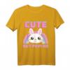 Cute But Psycho Regenbogen Hase T-Shirt  Lustiges Spruchshirt für Frauen, Männer & Kinder, Perfekt als Geschenk & Valentinstag