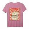 Retro Kawaii Katze Ramen Japanisches Kultur T-Shirt  Otaku, Anime & Sushi Design für Katzenliebhaber & Japan-Fans