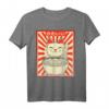 Retro Kawaii Katze Ramen Japanisches Kultur T-Shirt  Otaku, Anime & Sushi Design für Katzenliebhaber & Japan-Fans
