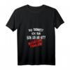 Damen T-Shirt mit Spruch: Du denkst ich bin klein lieb & nett  Böser Fehler, lustiges V-Ausschnitt Shirt für Frauen mit Humor