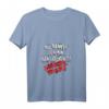 Damen T-Shirt mit Spruch: Du denkst ich bin klein lieb & nett  Böser Fehler, lustiges V-Ausschnitt Shirt für Frauen mit Humor