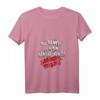 Damen T-Shirt mit Spruch: Du denkst ich bin klein lieb & nett  Böser Fehler, lustiges V-Ausschnitt Shirt für Frauen mit Humor