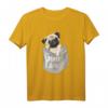 Love Pugs - Cooles Mops-T-Shirt mit Tasche für Hunde- und Haustierliebhaber, Kinder & Erwachsene, Sommershirt