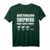 Mein Australian Shepherd hört aufs Wort - Lustiges Aussie T-Shirt für Hundeliebhaber & Gassi-Gänger