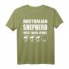 Mein Australian Shepherd hört aufs Wort - Lustiges Aussie T-Shirt für Hundeliebhaber & Gassi-Gänger