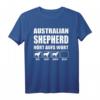 Mein Australian Shepherd hört aufs Wort - Lustiges Aussie T-Shirt für Hundeliebhaber & Gassi-Gänger