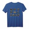 Beste WW2 Panzer M4 Sherman, Panzer IV, Tiger II, T-34 & mehr - Militärhistorie & Panzer Fan T-Shirt