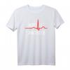 Notfallsanitäter T-Shirt mit Sinusrhythmus  Cooles Rettungsdienst Outfit und Geschenk für geprüfte Sanitäter zu Weihnachten, Ostern & Geburtstag