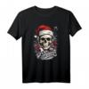 Lustiges Weihnachtsoutfit mit Totenkopf - Weihnachtsfeier T-Shirt mit Pinguinen, Viking-Design & Humor für Männer & Frauen