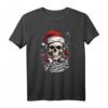 Lustiges Weihnachtsoutfit mit Totenkopf - Weihnachtsfeier T-Shirt mit Pinguinen, Viking-Design & Humor für Männer & Frauen
