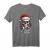 Lustiges Weihnachtsoutfit mit Totenkopf - Weihnachtsfeier T-Shirt mit Pinguinen, Viking-Design & Humor für Männer & Frauen