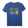 Lustiges 30. Geburtstag T-Shirt - 29 plus Bier Geschenk für Freunde, Familie & Kollegen