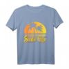 Santa Cruz California T-Shirt im Retro 80er Stil  Vintage Surf- und Paddel-Motiv, Perfekt als Geschenk für Surfer und Strandliebhaber