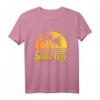 Santa Cruz California T-Shirt im Retro 80er Stil  Vintage Surf- und Paddel-Motiv, Perfekt als Geschenk für Surfer und Strandliebhaber