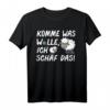 Komme Was Wolle Ich Schaf T-Shirt  Lustiges Tier-Wortspiel für Schaf-Fans, Tierliebhaber & Landwirte, Perfektes Geschenk für Geburtstag & Weihnachten