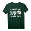 Komme Was Wolle Ich Schaf T-Shirt  Lustiges Tier-Wortspiel für Schaf-Fans, Tierliebhaber & Landwirte, Perfektes Geschenk für Geburtstag & Weihnachten