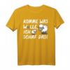 Komme Was Wolle Ich Schaf T-Shirt  Lustiges Tier-Wortspiel für Schaf-Fans, Tierliebhaber & Landwirte, Perfektes Geschenk für Geburtstag & Weihnachten