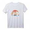 Vintage Best Dog Dad Ever Retro T-Shirt mit Pfoten- und Faustpumpen-Design  Perfektes Geschenk für Hundeväter und Tierliebhaber